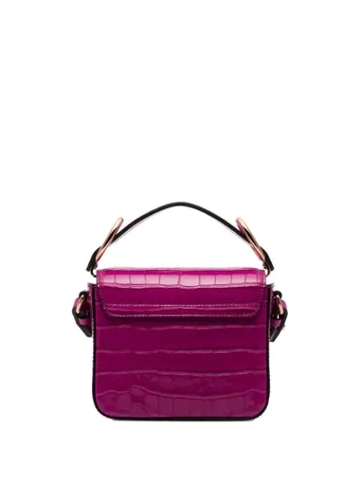 Shop Chloé Mini Toaster Shoulder Bag In 6q5 Pink