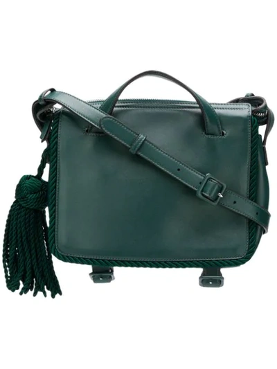 Shop Marco De Vincenzo Giummina Shoulder Bag - Green