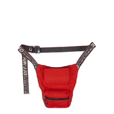 Shop Off-white Industrial Red Cross-body Bag