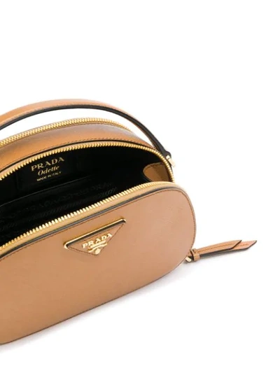 Shop Prada Odette Crossbody Bag In F098l Caramel