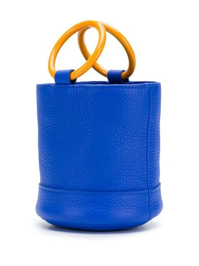Shop Simon Miller Bonsai Bucket Bag In Blue