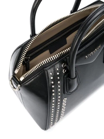 Shop Givenchy Studded Tote Bag - Black