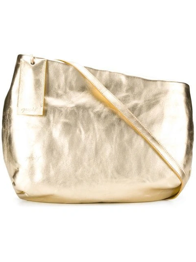 Shop Marsèll Fantasma Tote Bag In Gold