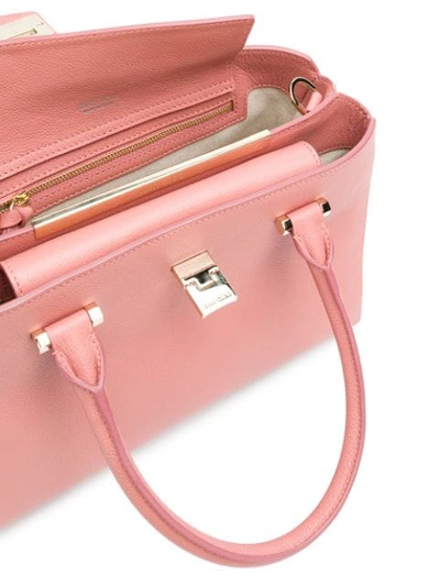 Shop Jimmy Choo Marianne Shoulder Bag In Pink