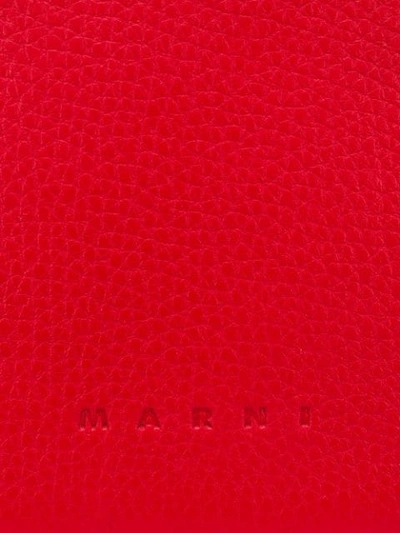 MARNI PANNIER TOTE - 红色