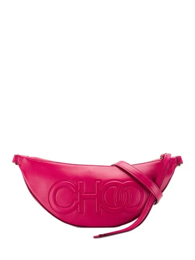 Shop Jimmy Choo Faye Belt Bag In Pink