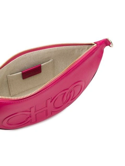 Shop Jimmy Choo Faye Belt Bag In Pink