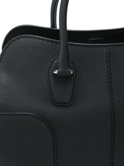 Shop Tod's Sella Large Tote In Black