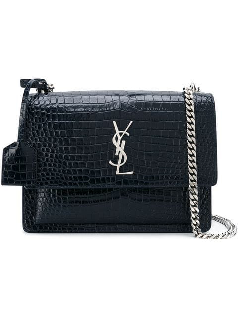 saint laurent crocodile bag