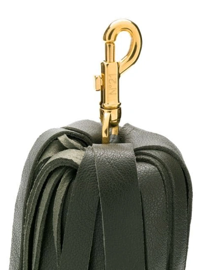 Shop N°21 Tassle Bag Charm In Green