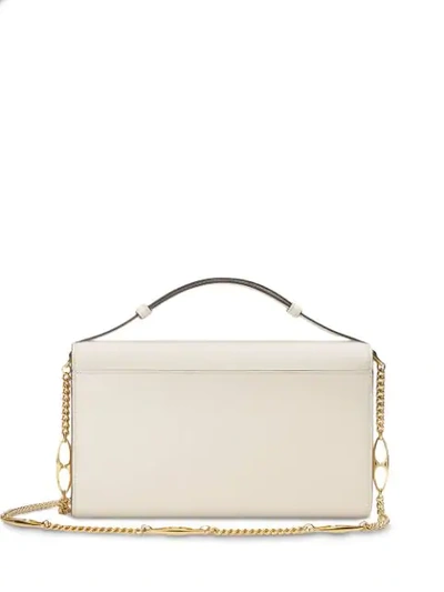 Shop Gucci Zumi Smooth Leather Small Shoulder Bag In White