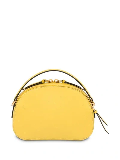 Shop Prada Odette Bag In Yellow