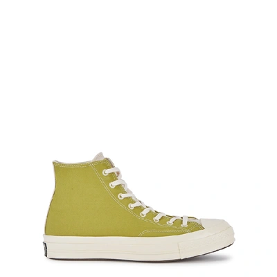 Shop Converse Chuck 70 Renew Green Canvas Sneakers