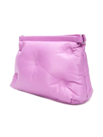 Shop Maison Margiela Glam Slam Medium Shoulder Bag - Purple