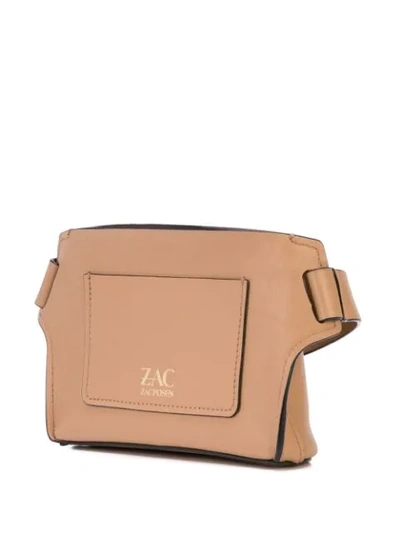 Shop Zac Zac Posen Biba Buckle Belt Bag In Pink