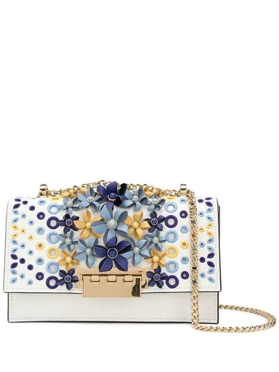 Shop Zac Zac Posen Earthette Shoulder Bag In White