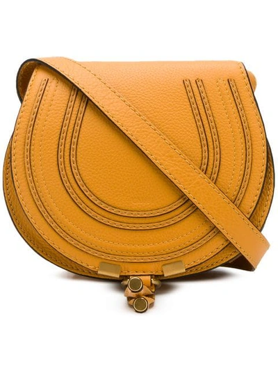 Shop Chloé Mini Marcie Bag - Yellow