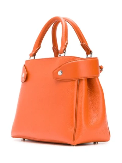 Shop Tod's Thea Small Tote Bag In Orange