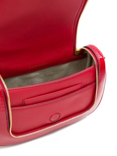 Shop Anya Hindmarch Vere Small Satchel Bag - Red