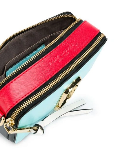 Shop Marc Jacobs Snapshot Small Camera Bag In Blue