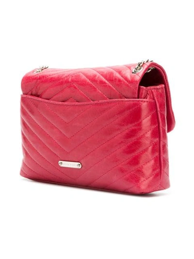 Shop Rebecca Minkoff Quilted Shoulder Bag - Red