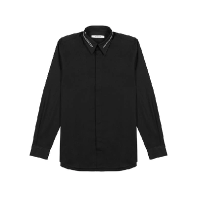 Shop Givenchy Black Cotton Shirt