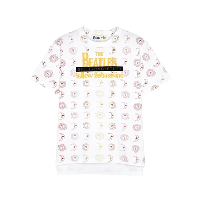 Shop Stella Mccartney X The Beatles Printed Cotton T-shirt