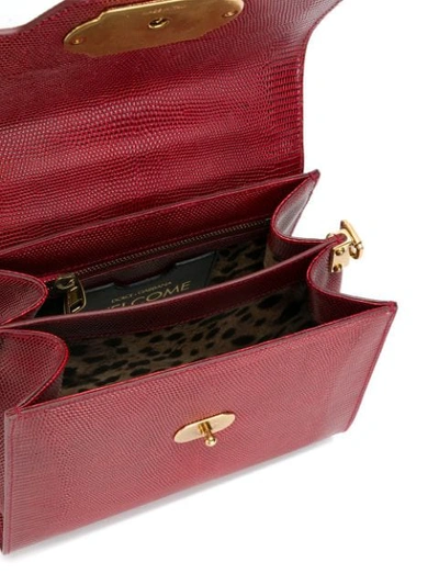 Shop Dolce & Gabbana Welcome Handbag In Red