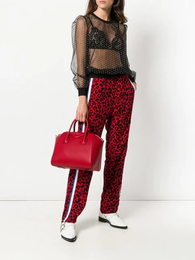 Shop Givenchy Antigona Tote - Farfetch In Red