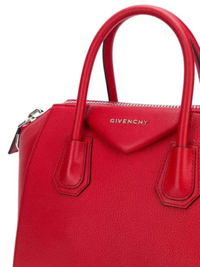 Shop Givenchy Antigona Tote - Farfetch In Red