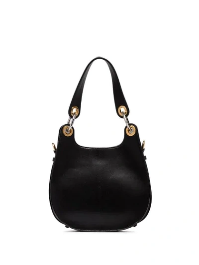 Shop Chloé Small Tess Hobo Bag In Black