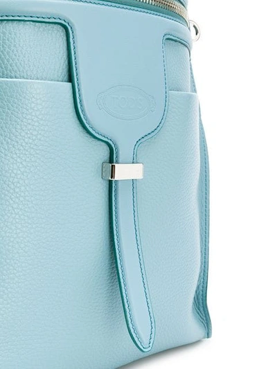 Shop Tod's Joy Shoulder Bag In Blue