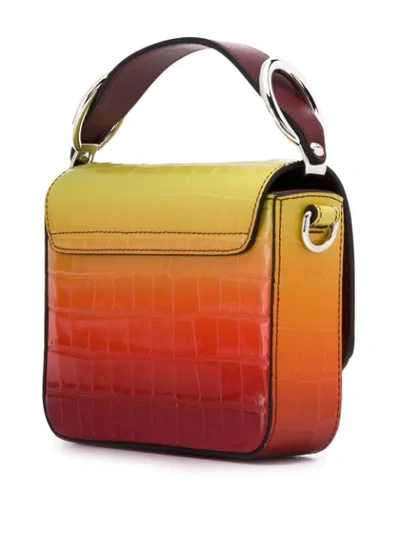 Shop Chloé Sunset Crossbody Bag In Orange