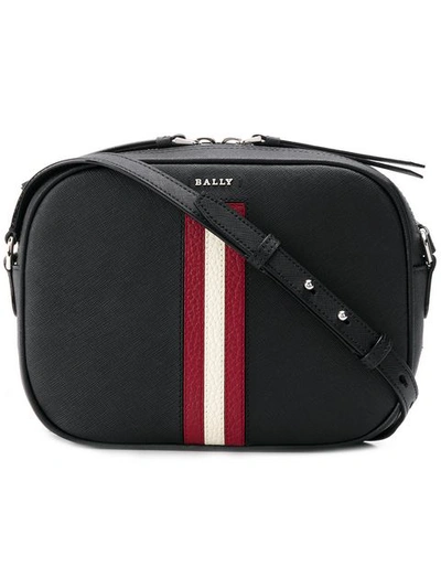 Shop Bally Sastrid Shoulder Bag In Black