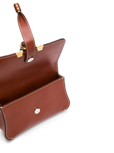 Shop Chloé Marcie Belt Bag In Brown