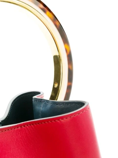 Shop Marni Mini Pannier Bag - Red