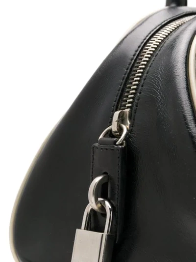 Shop Prada Vintage 1990's Bowling Bag - Black