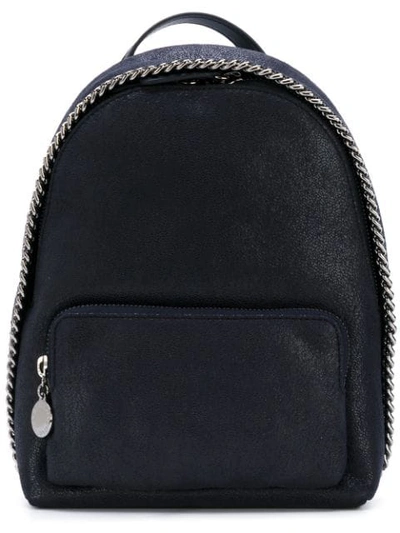 Shop Stella Mccartney Small Falabella Backpack - Blue