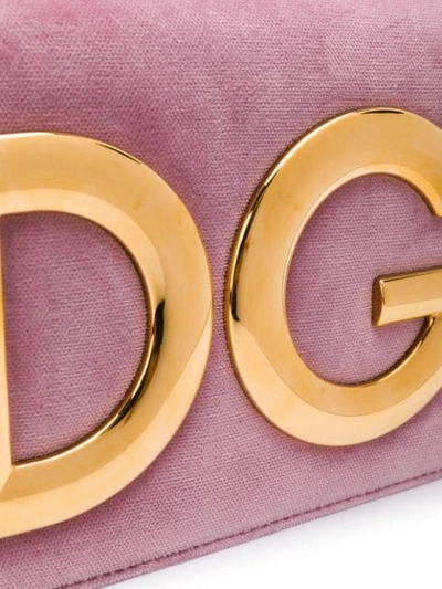Shop Dolce & Gabbana Dg Girls Shoulder Bag In Pink