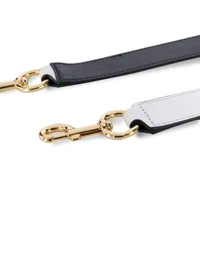 Shop Marc Jacobs Mj Colourblocked Strap In White