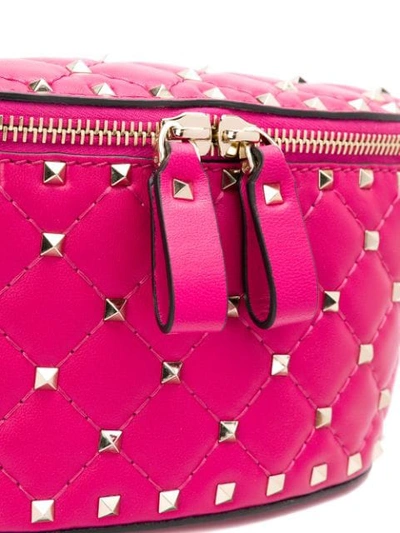 Shop Valentino Garavani Rockstud Spike Belt Bag In Pink