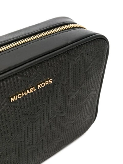 Shop Michael Michael Kors Quilted Camera Bag - Black