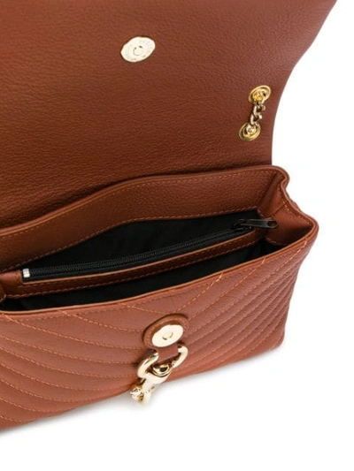 Shop Rebecca Minkoff Edie Cross Body Bag In Brown
