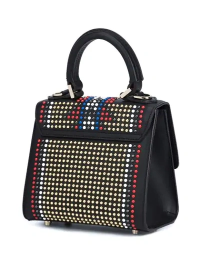 Shop Les Petits Joueurs Micro 'alex' Tote In Black