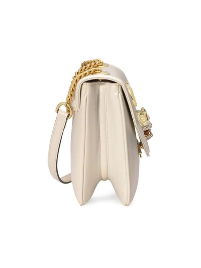 Shop Gucci Mittelgrosse Schultertasche In 9084 Bianco