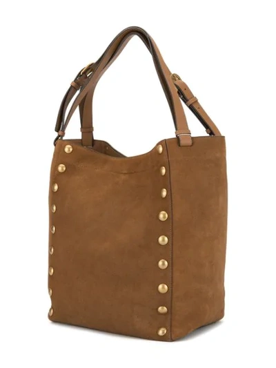 Shop Tory Burch Oversized Tote Bag In Brown