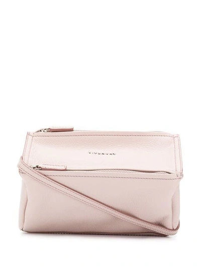 Shop Givenchy Mini Pandora Crossbody Bag In Pink