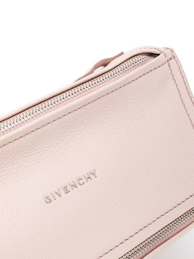 Shop Givenchy Mini Pandora Crossbody Bag In Pink
