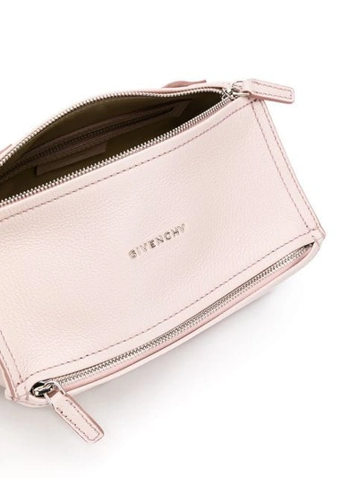 Shop Givenchy Mini Pandora Crossbody Bag In Pink