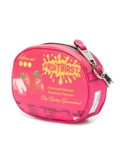 Shop Moschino Fruit Blast Handbag In Pink